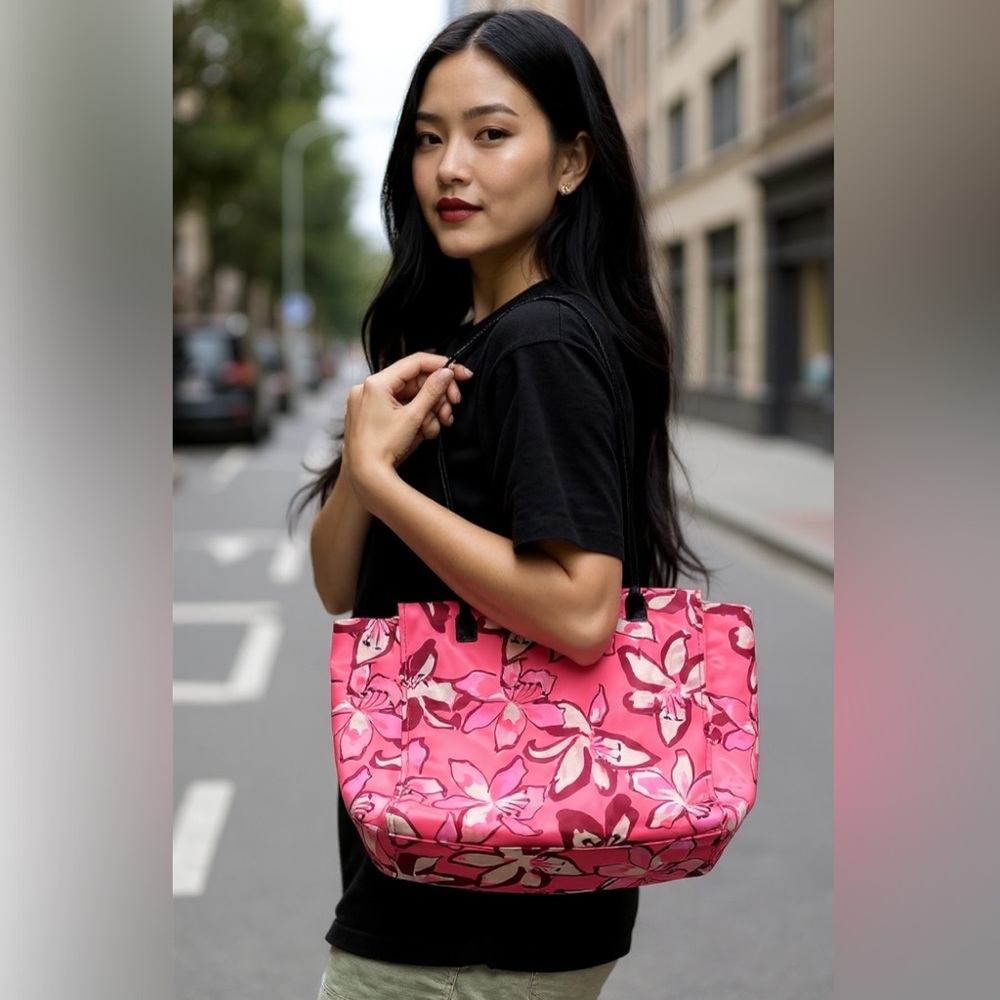 Kate Spade Vibrant Pink Floral Tote - Picture 2 of 16
